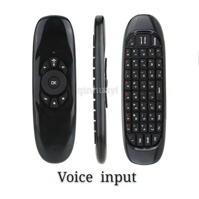 

C120 Air Fly Mouse with Mini Keyboard With G-sensor USB Wireless remote Universal With Voice Control