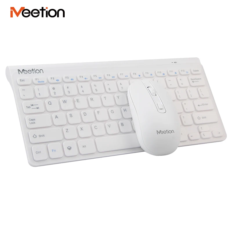 

MeeTion Mini4000 Hot Selling computer 2.4GHz mini wireless keyboard and mouse Combo