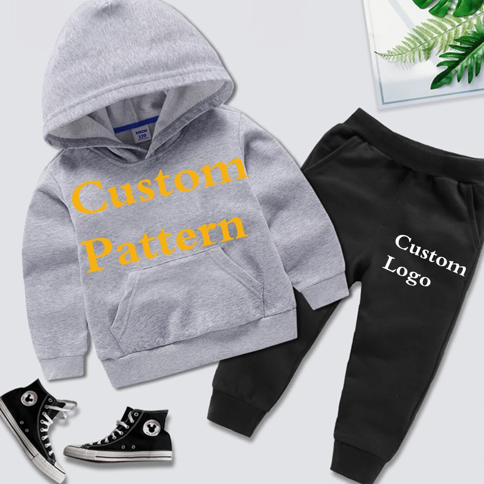 

New High quality Autumn Baby Girl Boy Clothing Sets Infant Clothes Suits Casual Sport T Shirt Pants sweat suit kids