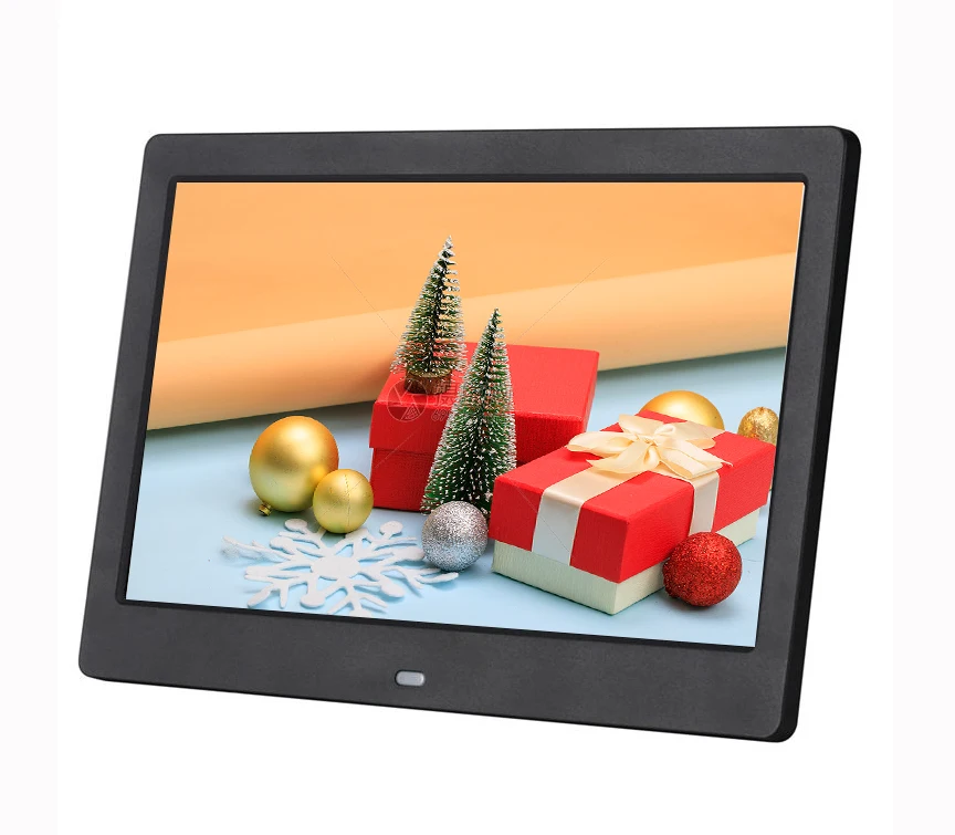 Christmas gift 10 inch digital picture frame video music playback electric photo frame with Clock, calendar, weather Report