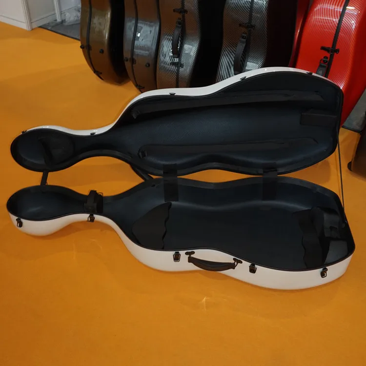 Lightweight Cello Case 4/4 Carbon Fiber Hard Case Cello Good Pressure