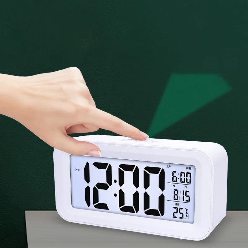 

Multifunction Intelligent Light Sensitivity Home Table LED Digital Alarm Clock