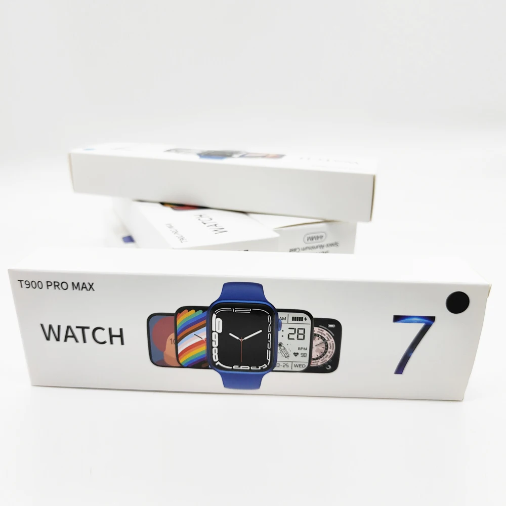 

2022 T900 PRO MAX Smart Watch Iwo 7 Series 7 Smartwatch T900 Pro max BT Call Full Touch Fitness Reloj Smart watch T900 Pro max