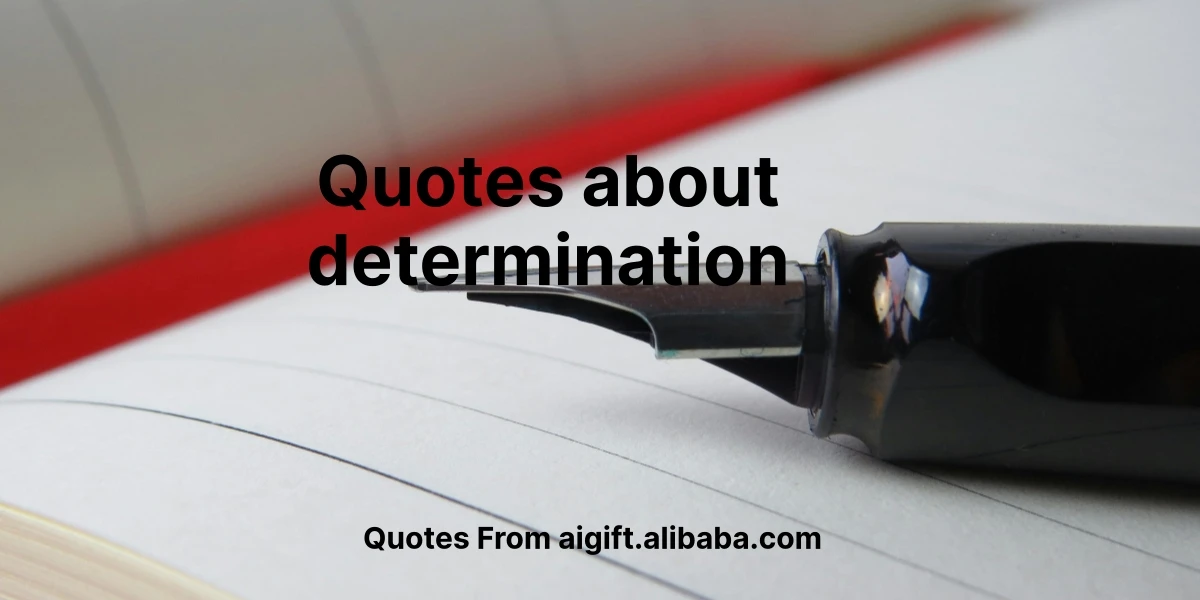 quotes about determination