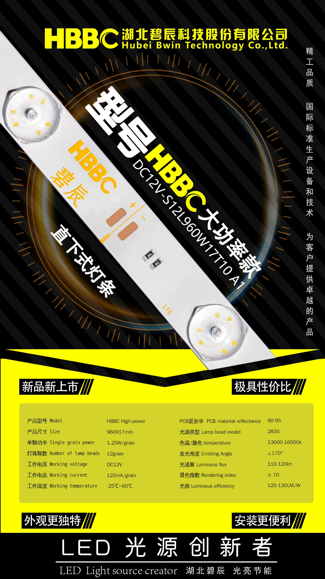 
LED light strip large space backlight strip Led Light Source Led Light Strips Use For Advertising Display 