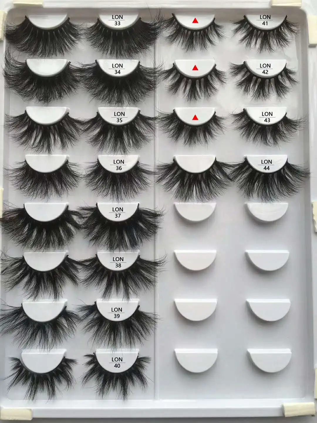 Lon21 wholesale private label 5d mink lashes 25mm long hair 100% siberian mink fur eyelashes with own brand