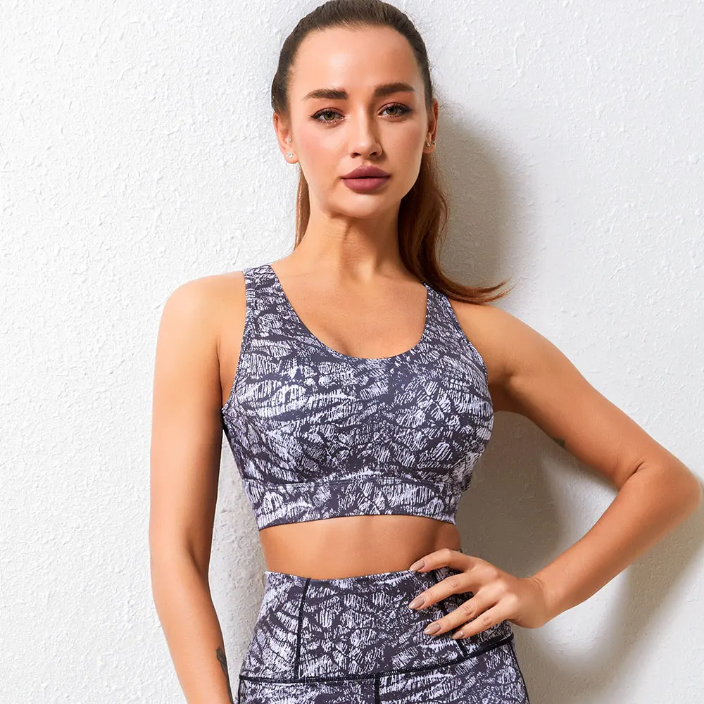 

High quality and cheap gym fitness yoga high elasticity sport bra sexy vest