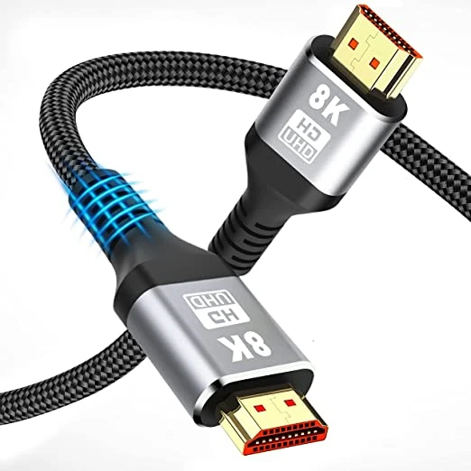 

Aluminum Ultra High Speed HDMI Cable Male Gold Plated 2.1 True 8K UHD Kabel HDMI to HDMI
