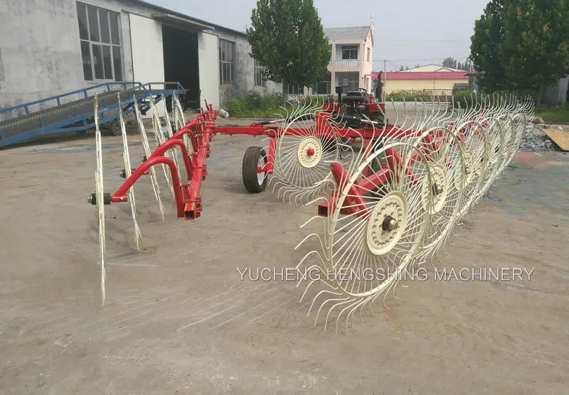 Hot Sale Tractor Power hay Rake Spike Wheel Rake for Tractor| Alibaba.com