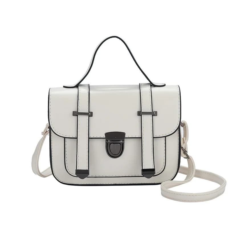 

Fashion Women PU Leather Small Square Simple Daily Waterproof Shoulder Handbags