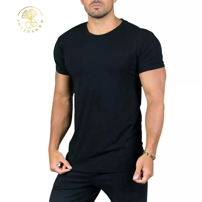 Eco- Friendly High Quality Running Tops Gym Wear Sports Wear Manufacturers Custom Bamboo Shirts Clothing for Men