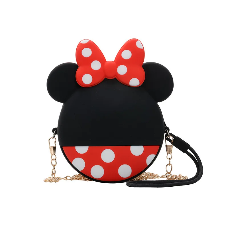 

PU cartoon mouse children satchel shoulder bags fashion little girls crossbody purse bag, As picture show