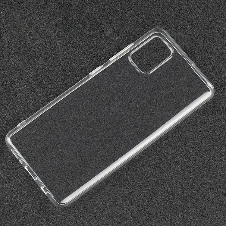 

Best Selling 1.5mm Thickness Clear TPU Phone Coque Shell for Samsung Galaxy A51 A71, Clear transprent