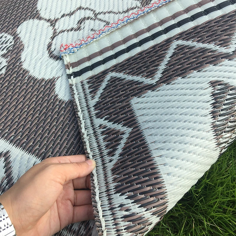 

Outdoor indoor flooring mats woven PP patio mats, Any color can be available