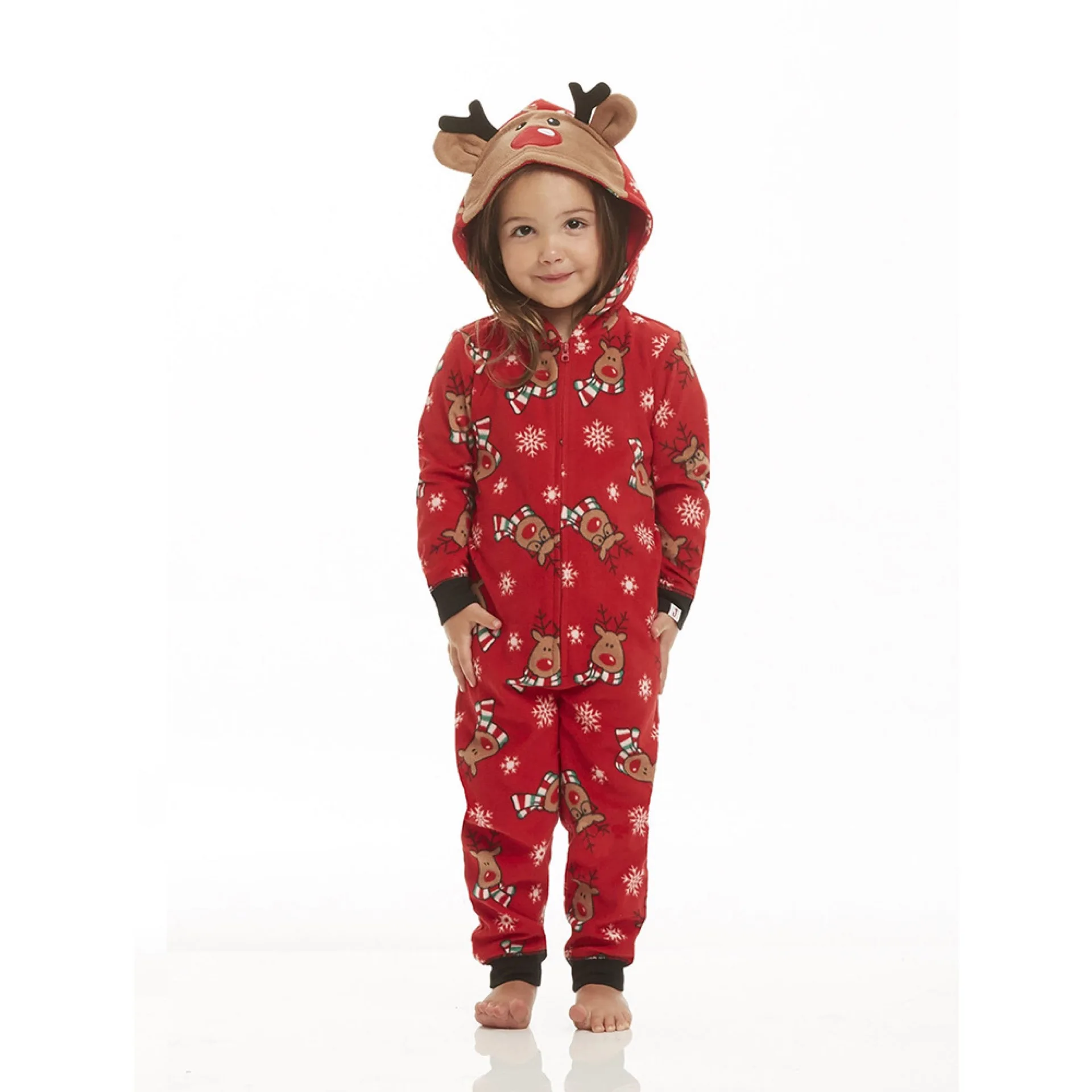 wholesale christmas pajamas family suit printed home women kids