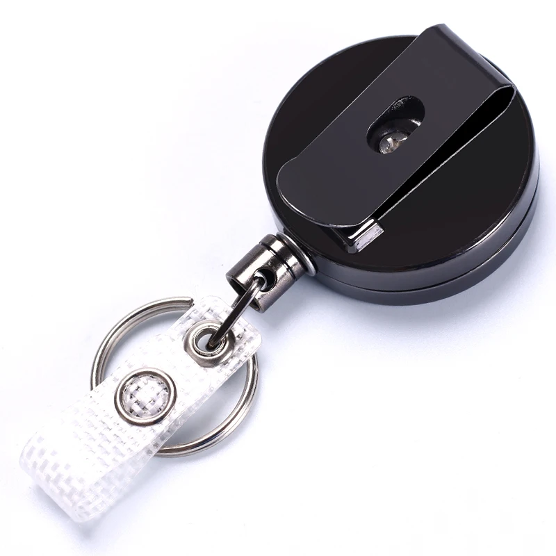 Metal Badge Reel Retractable And Stretchable Key Chain Yoyo Badge