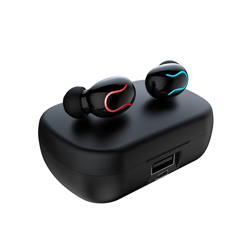 

New Design Fashion Earbuds Q82 Earphone with LED display