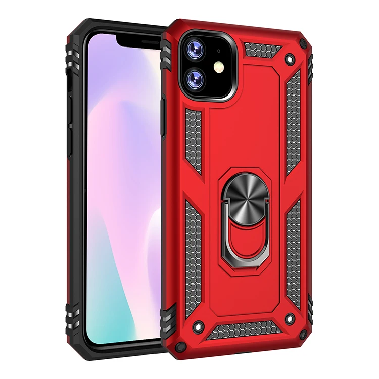 Funda de teléfono móvil con cubierta de soporte para iPhone 11 pro Max 2019 6,1 "5,8" 6,5 "Accesorios