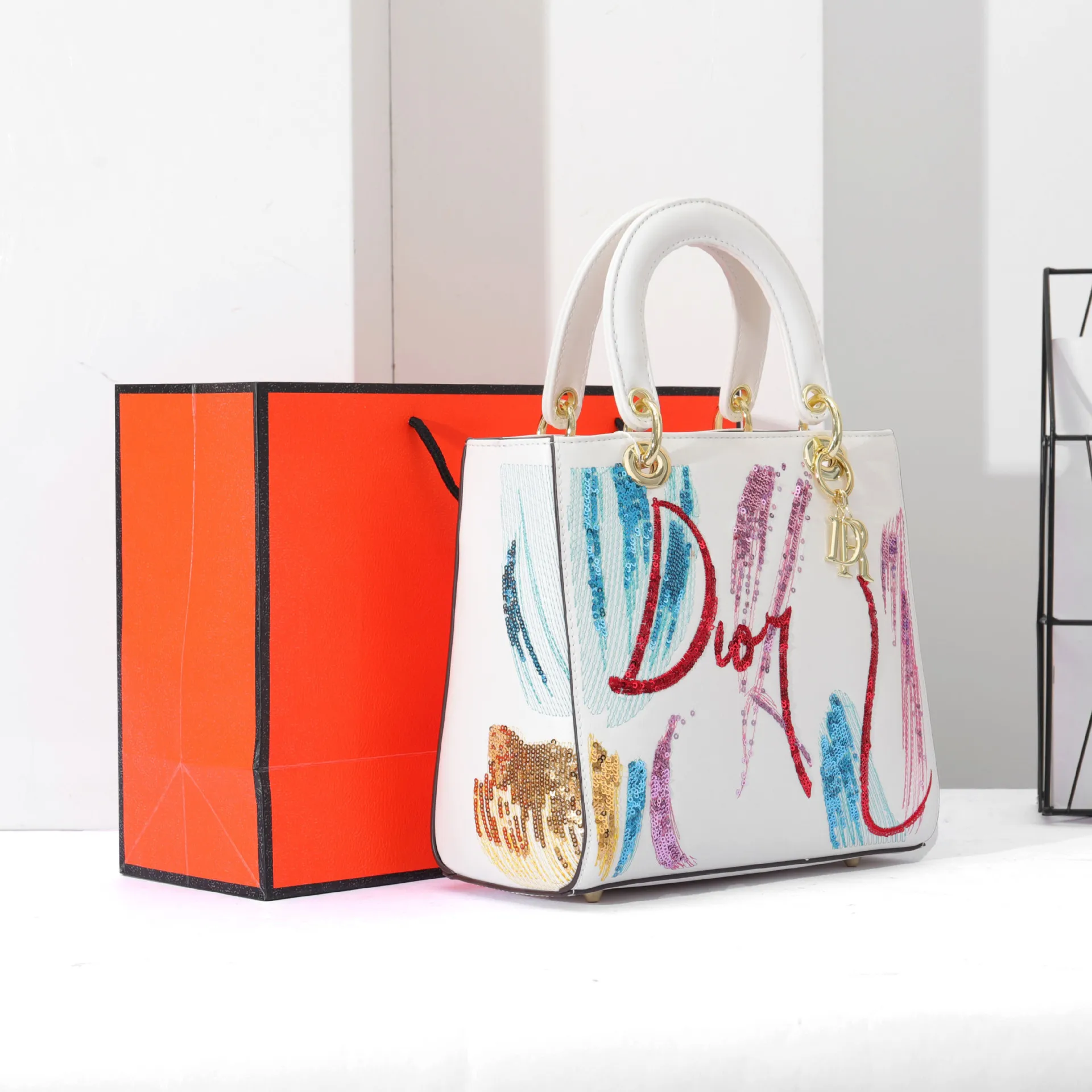 

Wholesale luxury tote bag leather 1:1 handbags luxury popular luxury bags designer tote bag