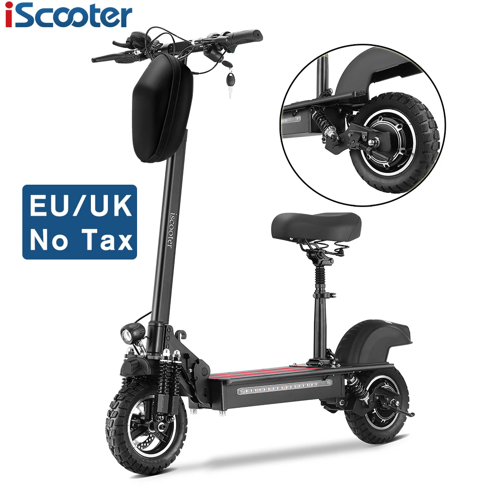 

Off-load Electronic Scooter Electrique Adult Scooter 600w Electric Scooter EU UK No Tax Folding IP64 45km/h 15ah Ce 48V Iscooter