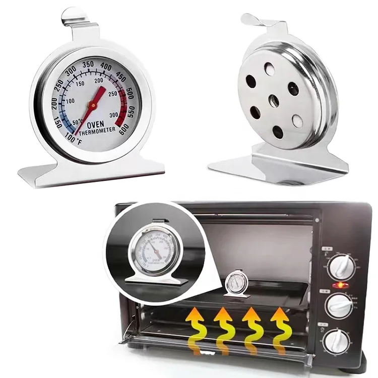 

High Quality Kitchen BBQ Baking Stainless Steel Dial Oven Thermometer