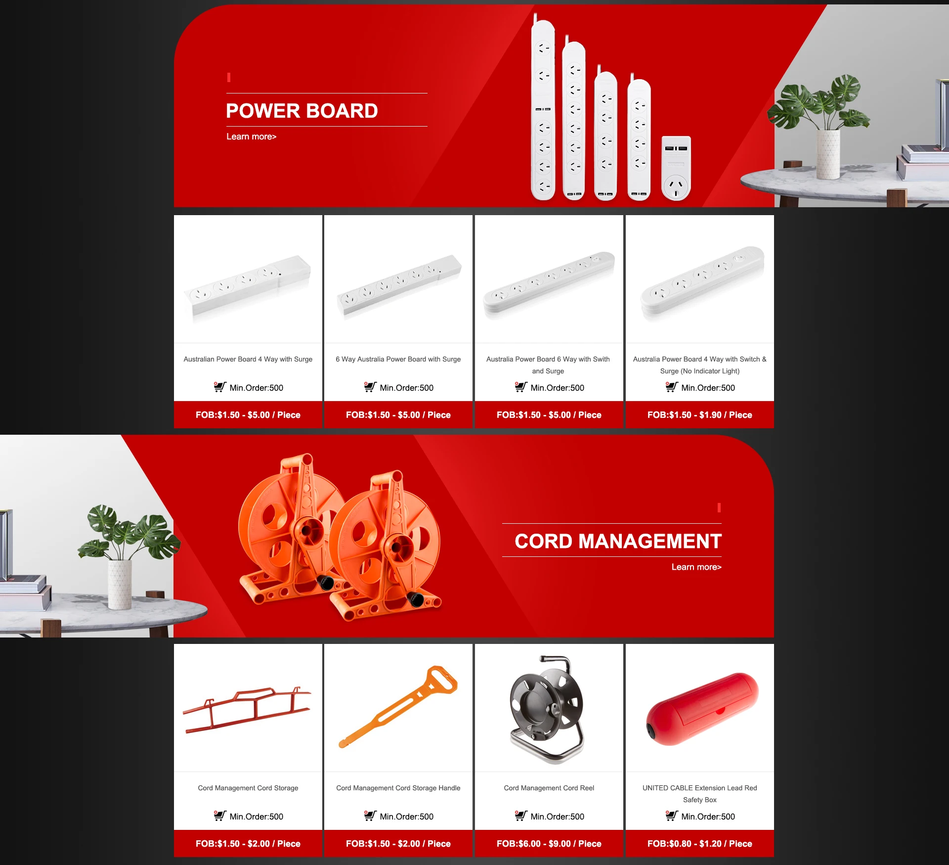 Ningbo United Cable Co., Ltd. Extension cord, Adaptor