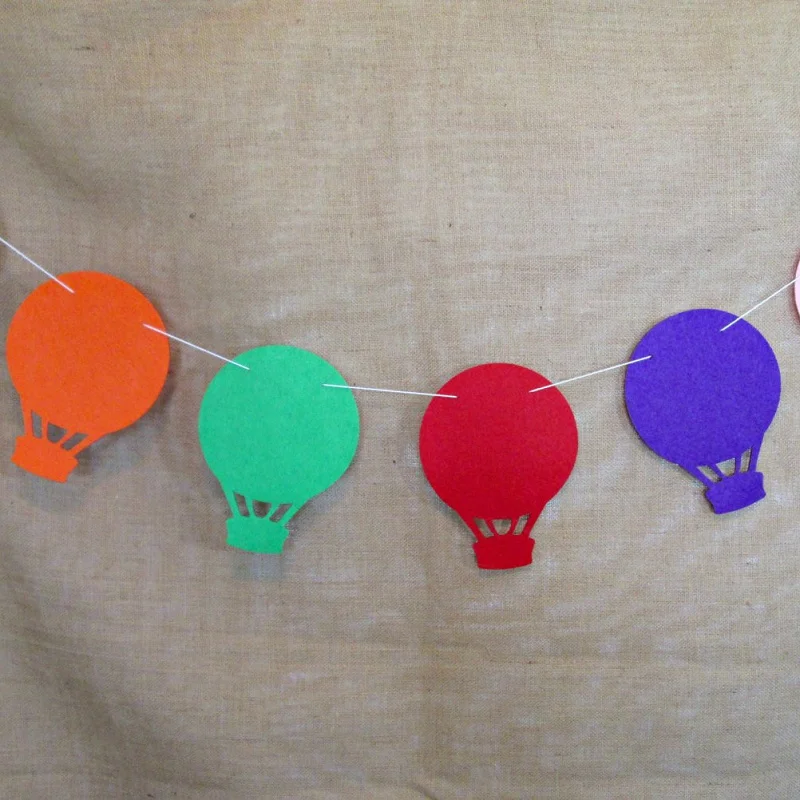 eco-friendly products felt flag on a string