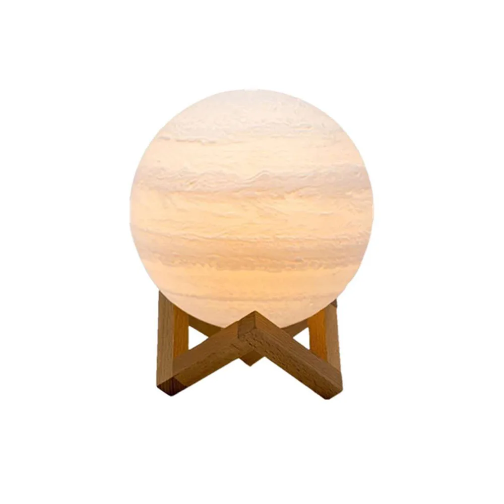 
16 Color 3 D Jupiter Night light USB charge LED Moon lamp for Home decor 