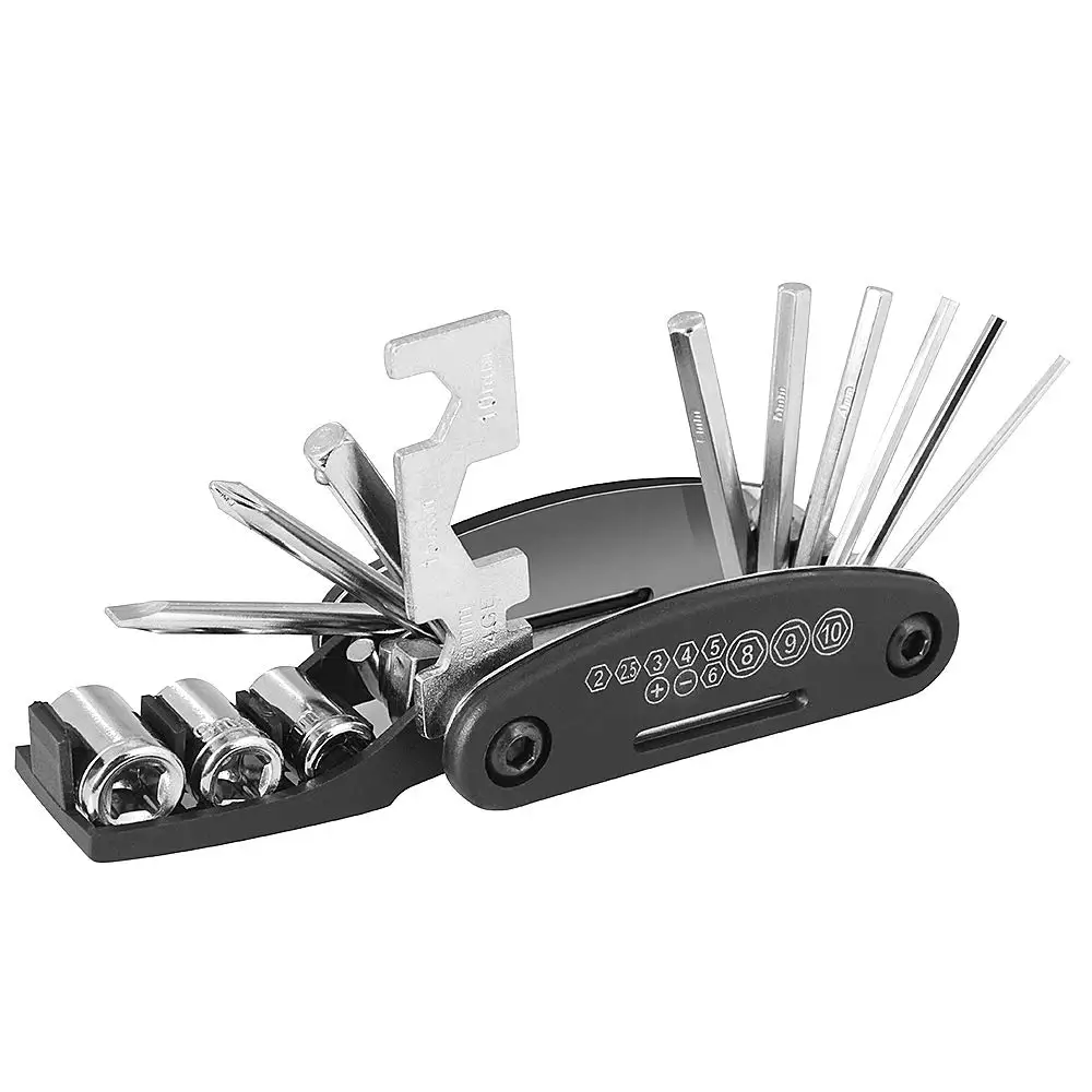 

Bike Tools, Bike Bicycle Multitool Kit Set Portable, All-in-1 Mini Universal Bike Bicycle Tool Repair Kits
