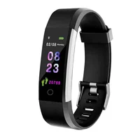 

115Plus Ce Rohs Sports Tracker wristband Fitness smart bracelet with instruction support app download