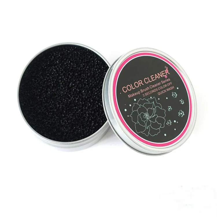 
Dry Color Sponge Makeup Brush Cleaner Removal Cleaning Scrubber Tool Cleaners 
