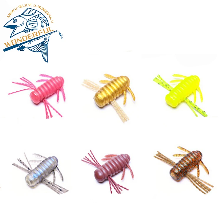 

New Design 40mm Artificial Plastic Bionic Freshwater Top Water Floating Worm Hollow Body Soft Insect Lure