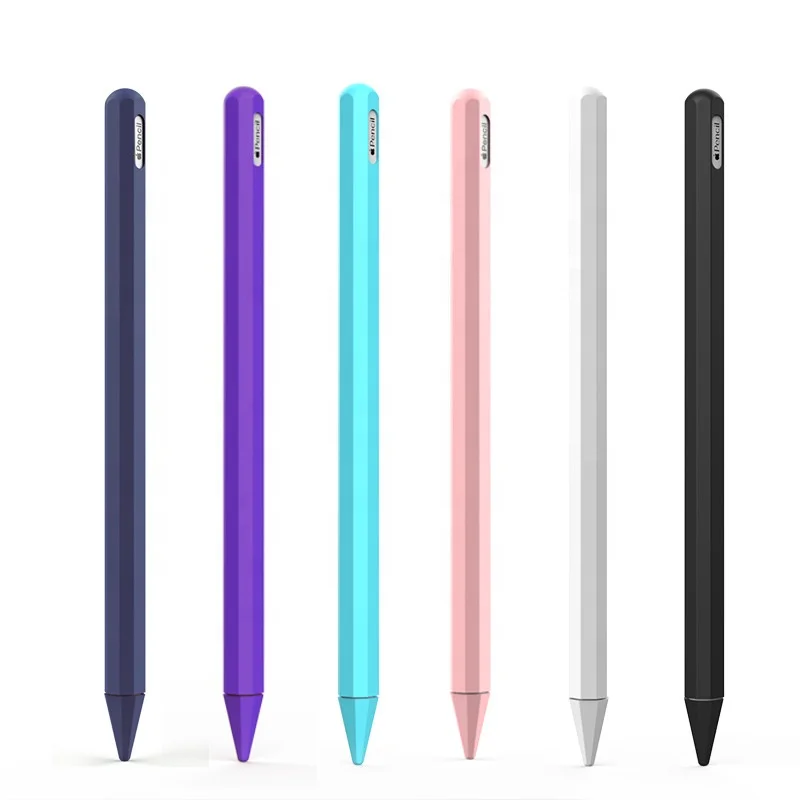 

Silicone Case for Apple Pencil 2nd Generation Protective Sleeve iPencil 2 Grip Skin Cover Holder for iPad Pro 11 12.9inch