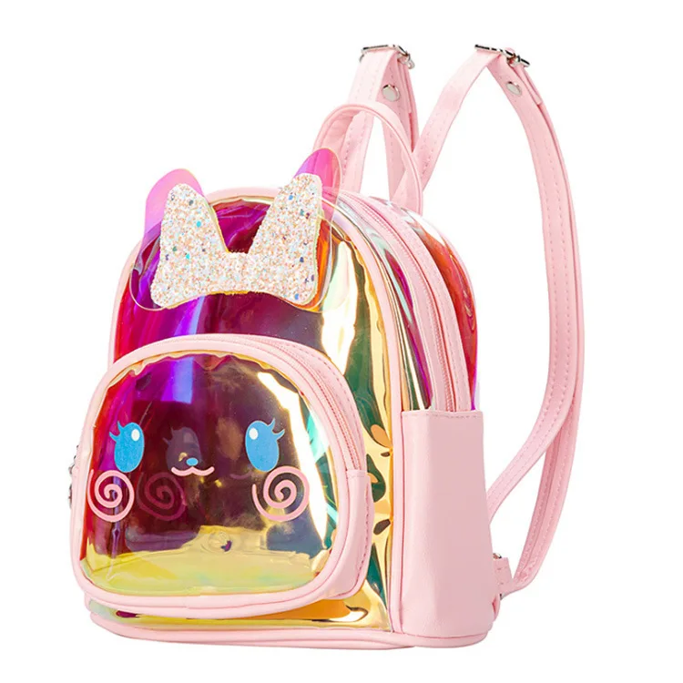 

New Arrival Fashion Laser Kindergarten Bag Kids Backpack School Bag