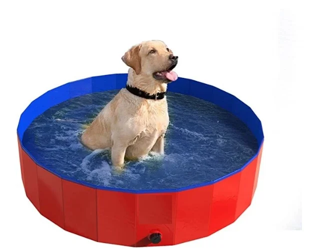 

Factory wholesale foldable bath pool,inflatable dog swimming pool