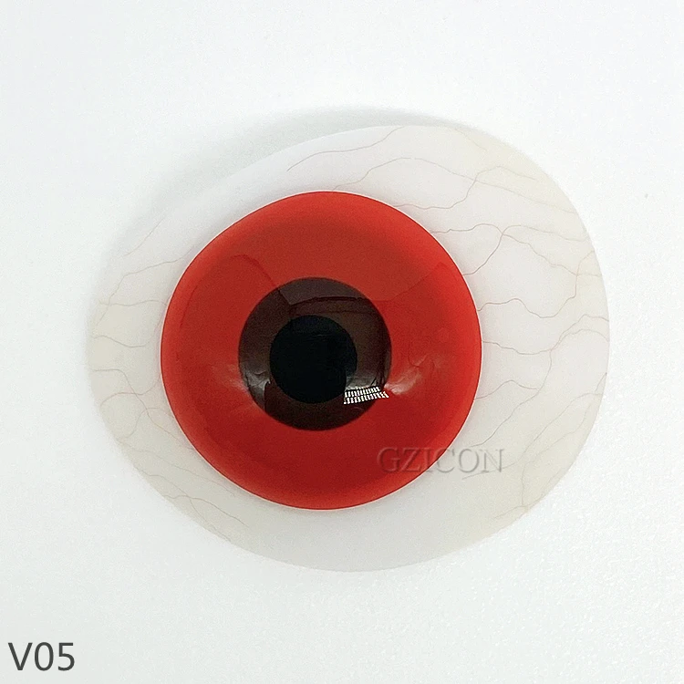 

Halloween wholesale yearly soft colored red contacts lenses cosplay vampire crazy contact lens