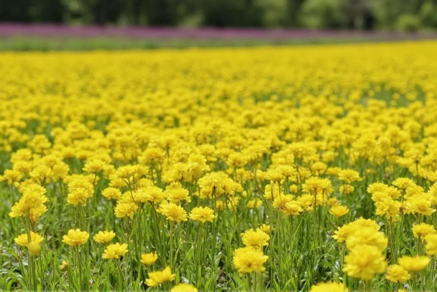 Saffron crocus corms planted in well-prepared soil with proper spacing