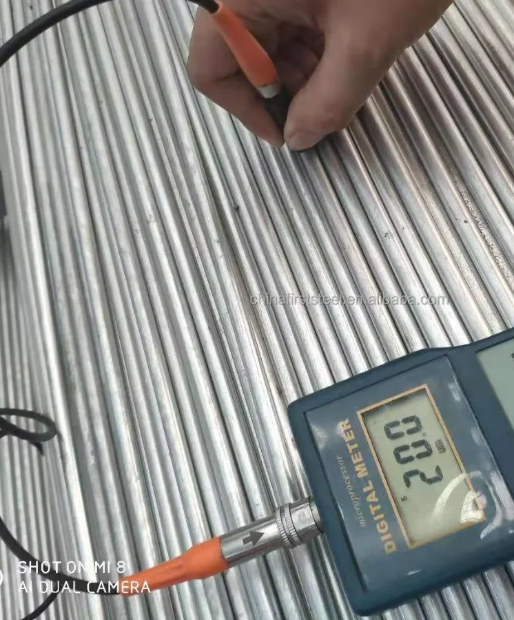 A36 Galvanized Round Bar 30mm 50mm for Seawater Environment Factory Direct