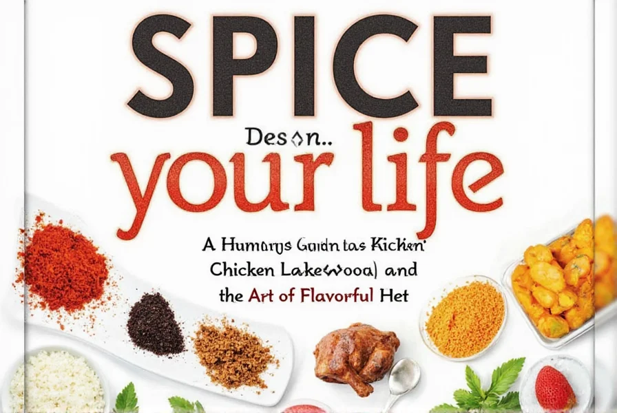 Final serving of spicy chicken with sides
