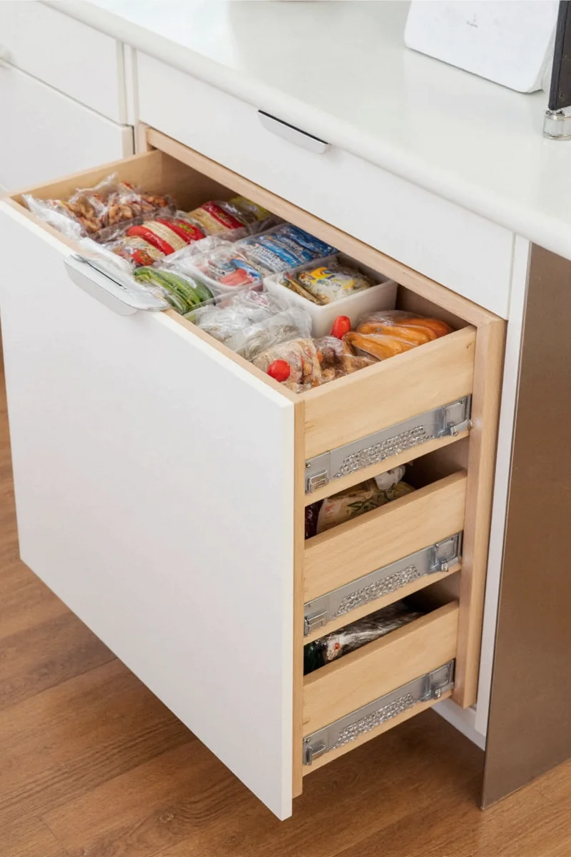 Pantry Drawer Comparison Chart