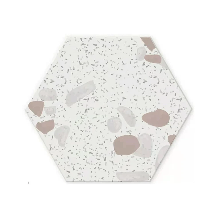 

Marble Terrazzo Series Patten Theme Amazon Hot-Sale Absorbent Stone Cup Holder Ceramic Coaster With Cork Back, Cmyk