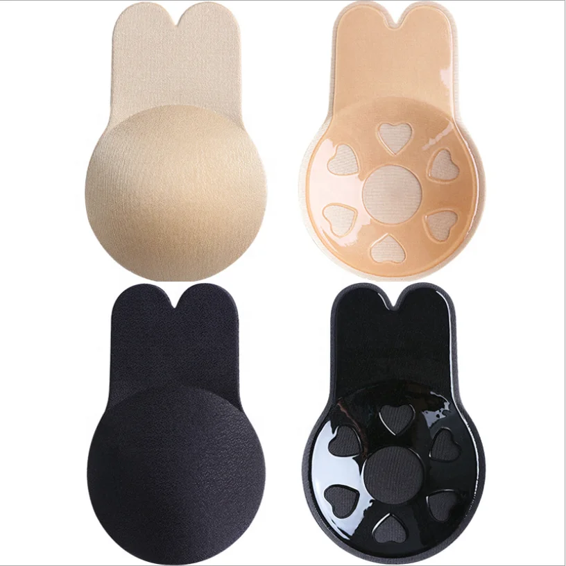 

Z018 cheap and good quality breast lift Push Up Bras For Women Strapless Self Adhesive Bra Cloth Rabbit Ear Bra