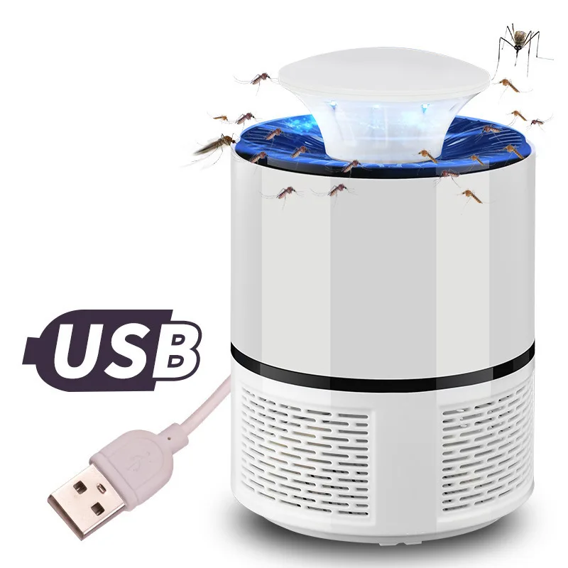 

cheap price household insect light trap Lamp Electric Kills Mosquito, Black white