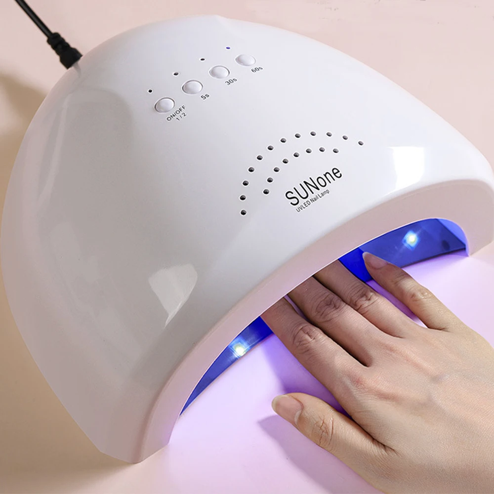 

30 Beads 48W SUNone UV Lamp Gel Polish Nail Dryer LED White Light Nails Cure Manicure Machine Lamp For ALL Gel Nail Art Tools