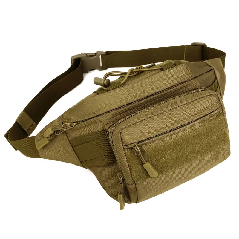 

Factory Wholesale Outdoor Sports Military Tactical Shoulder Bags Camping Running Pouch Waist Belt Fanny Pack, Multi color