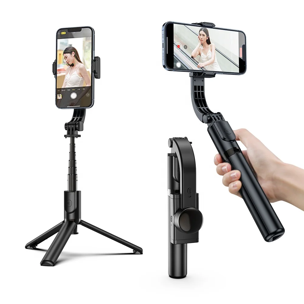 

R15 gimbal/stabilizers 360 Rotation Video holder Tripod stand L08 Q08 smart shooting Selfie Stick mobile phone Gimbal Stabilizer