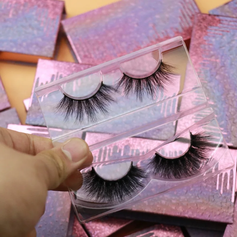 

Wholesale cruelty free natural light weight soft synthetic natural 3d faux mink plant fiber eyelashes vendor