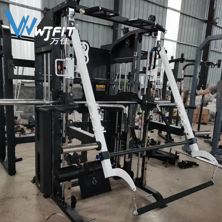

strength training power rack squat fitness equipment cable crossover trainer gym machine multi functional trainer, Optional
