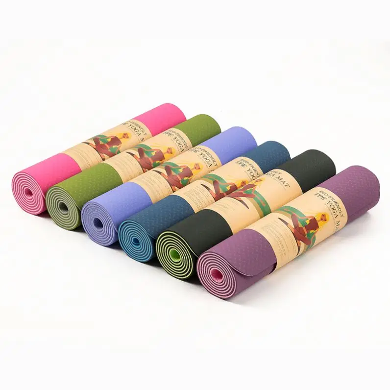 

Hot Sale tpe yoga mat anti slip From China