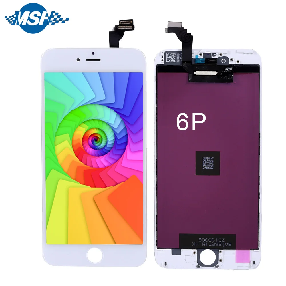 

LCD Replacement Assembly Wholesale Repair Parts LCD Display Digitizer Accessories Mobile Phone Touch Screen For iphone 6Plus 6P